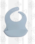 Babero de silicona - Liso