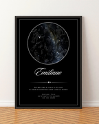 Mapa estelar Modelo minimalista