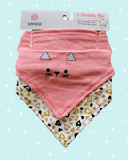 Set 2 Bandanas de bebé algodón - Floral Bloom (Copia)