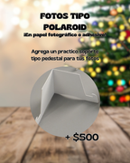 Fotos tipo Polaroid personalizadas