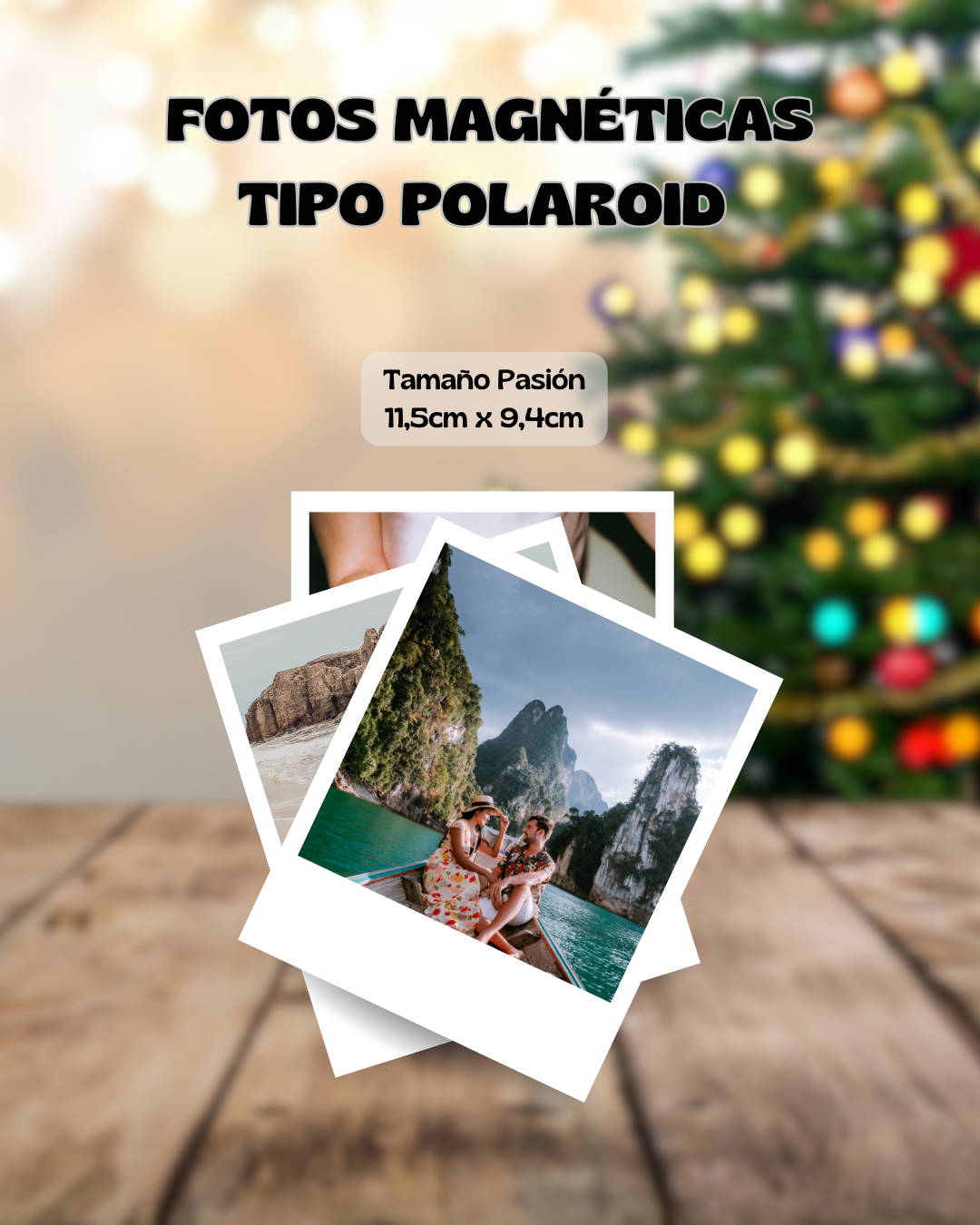 Foto magnética extra formato pasión (11,5x9,4cm) - $500 c/u