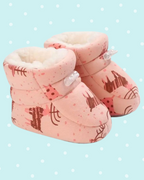 Botitas con chiporro para bebe - otoño e invierno