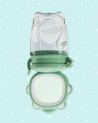 Chupete de silicona para frutas – Alimentación segura - Verde