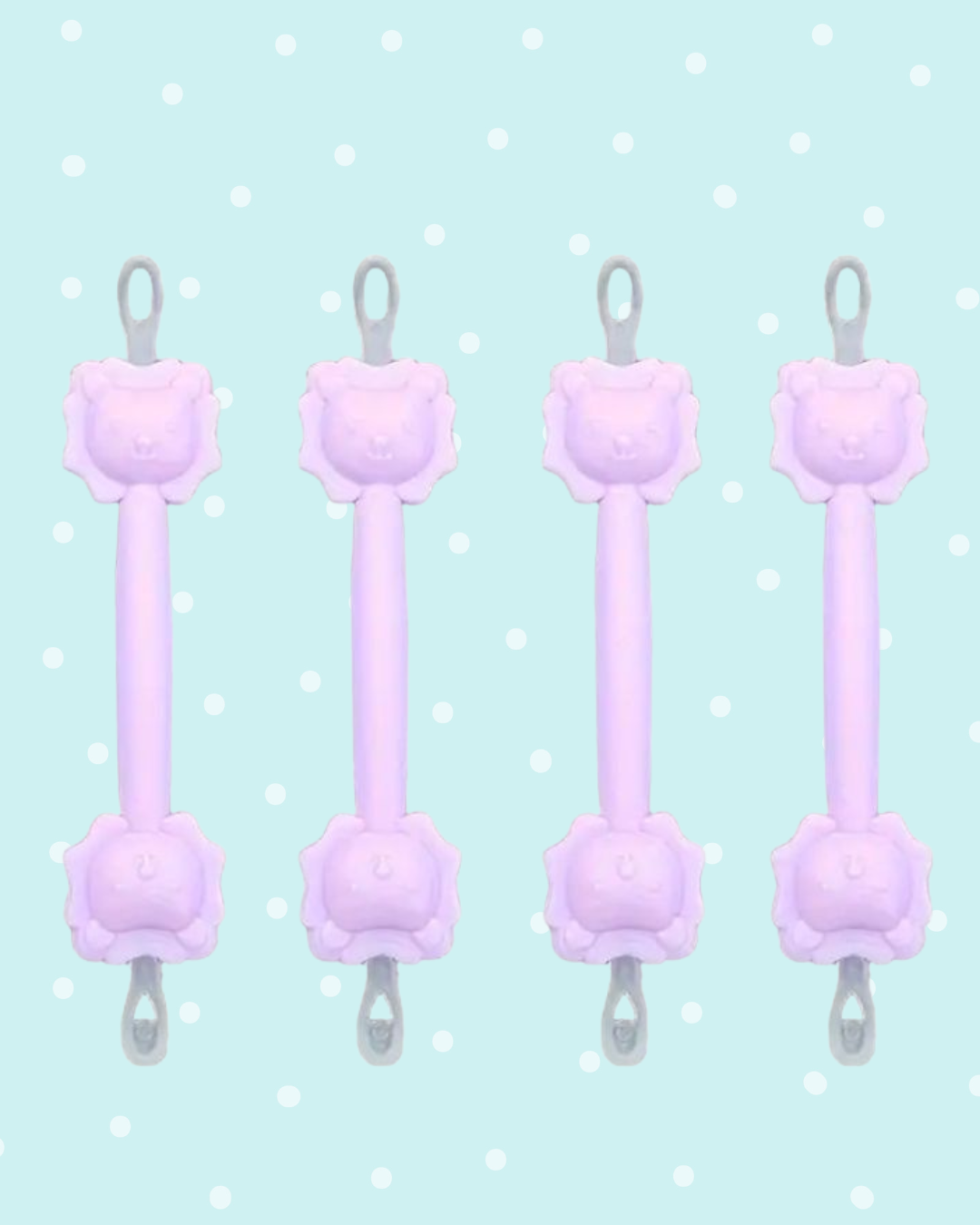 Limpiadores de nariz de silicona - Lila